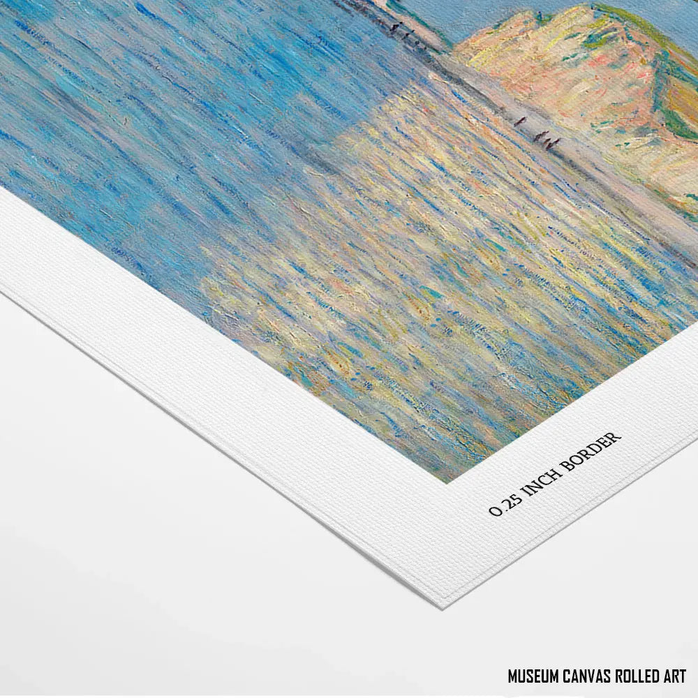 Low Tide at Pourville by Claude Monet