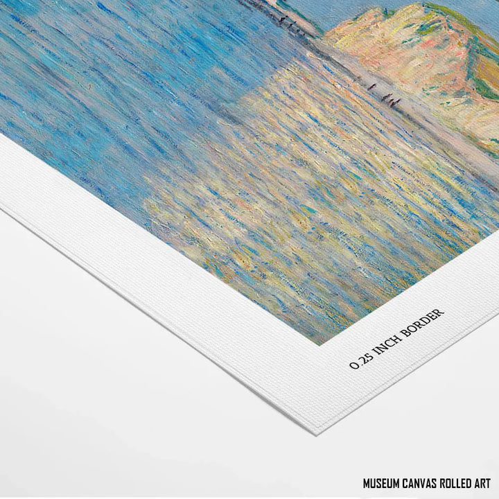 Low Tide at Pourville by Claude Monet