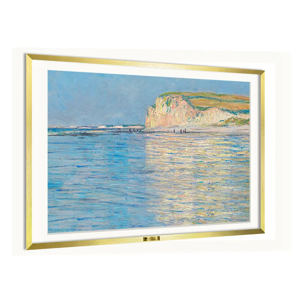 Low Tide at Pourville by Claude Monet