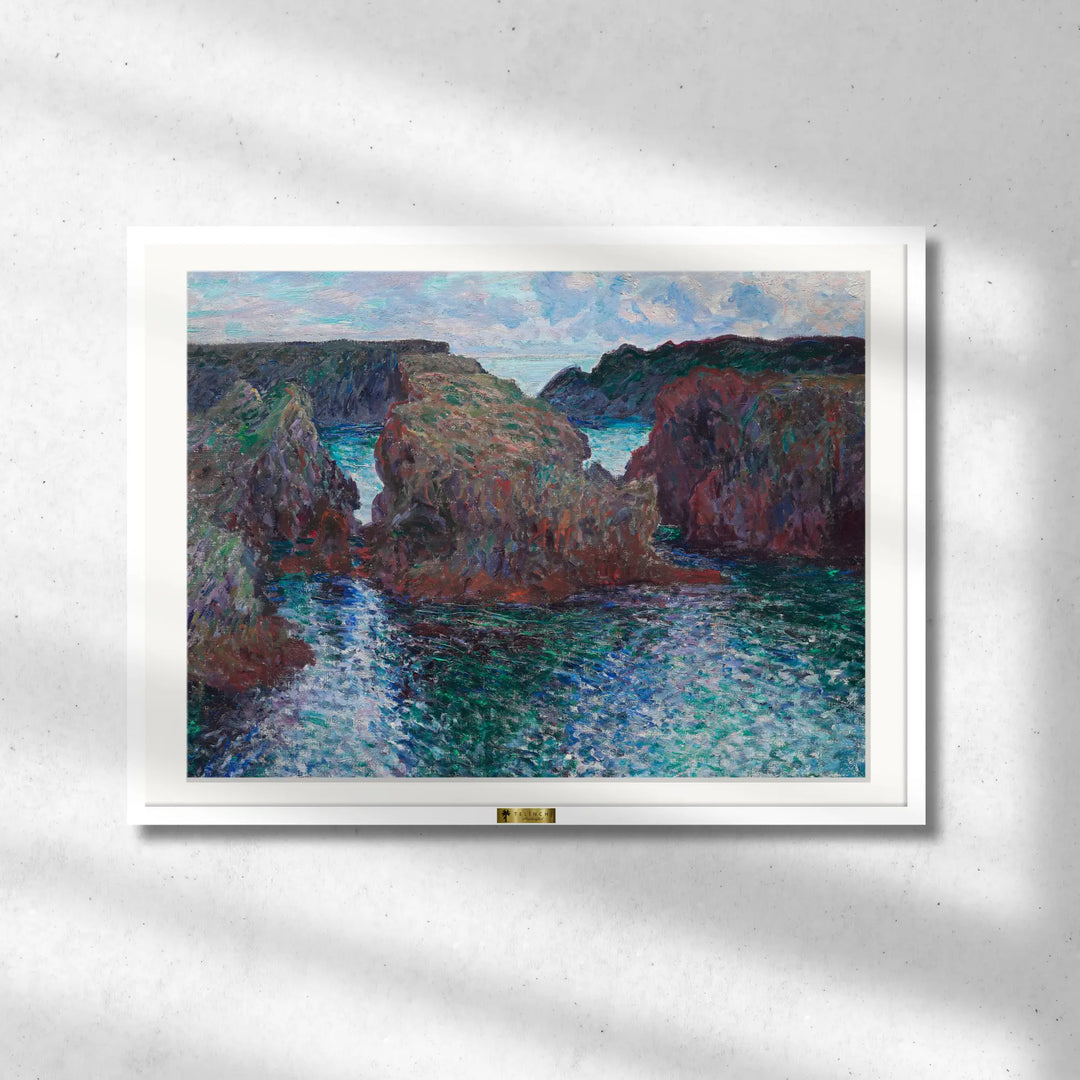 Rocks at Port-Goulphar by Claude Monet