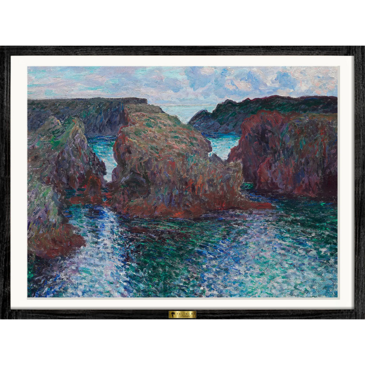 Rocks at Port-Goulphar by Claude Monet