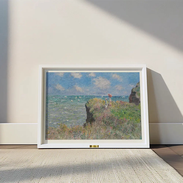 The Cliff Walk at Pourville by, Claude Monet Art Painting