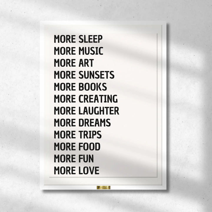 More Life