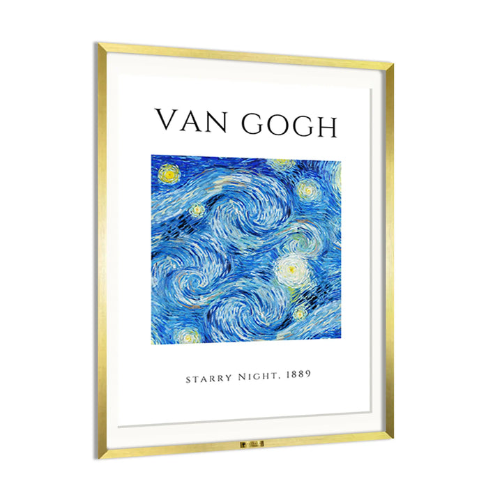 Starry Night (1889) by Vincent van Gogh