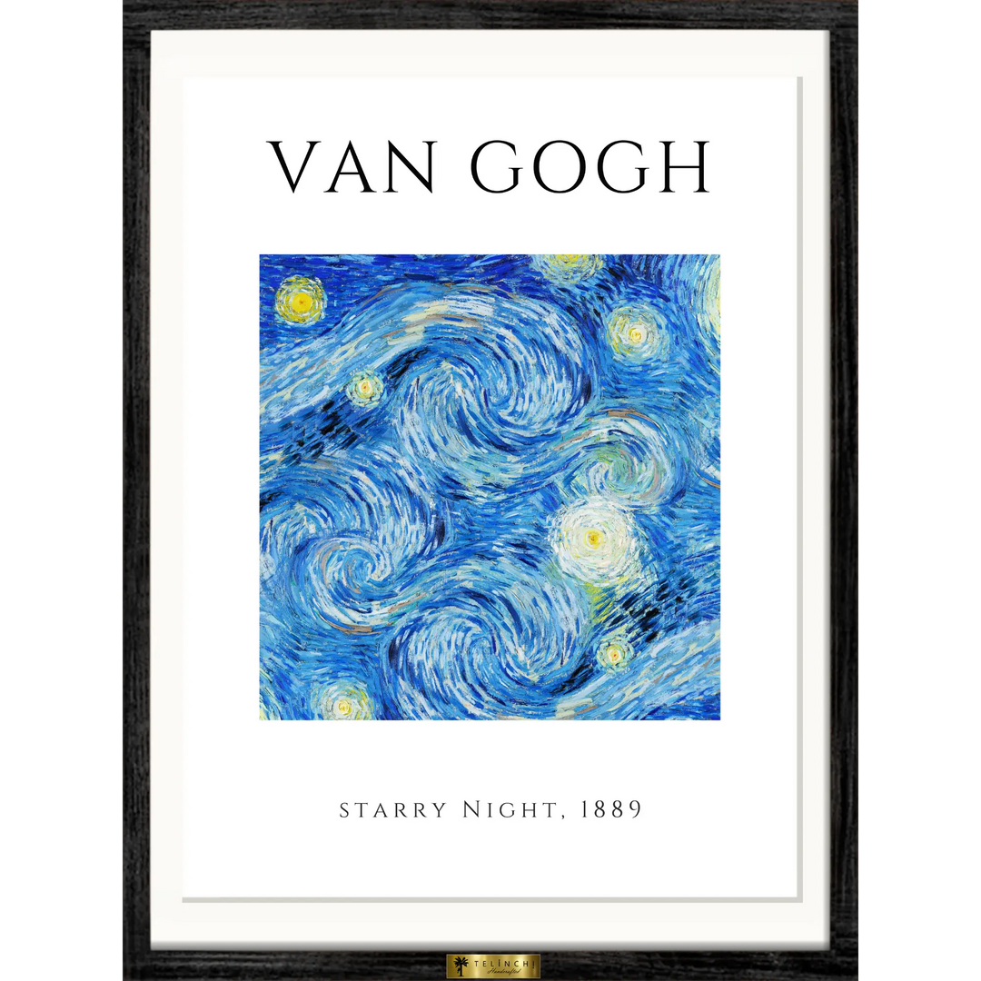 Starry Night (1889) by Vincent van Gogh