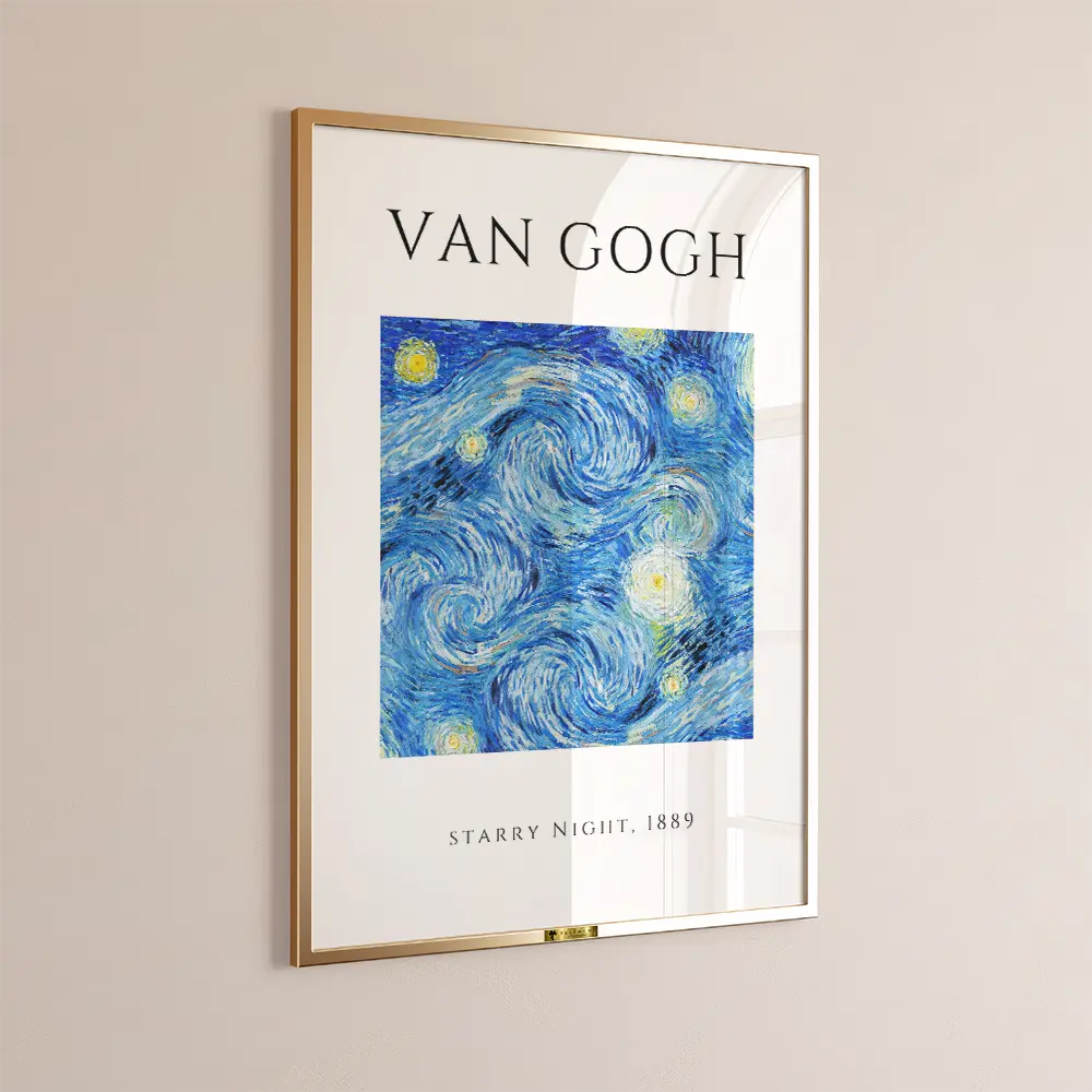 Starry Night (1889) by Vincent van Gogh