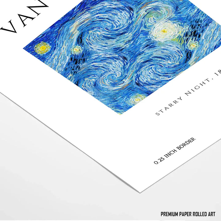 Starry Night (1889) by Vincent van Gogh