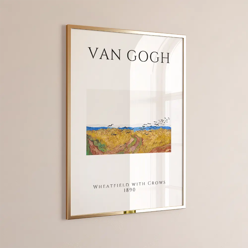 Wheatfield with Crows (1890) by Vincent van Gogh