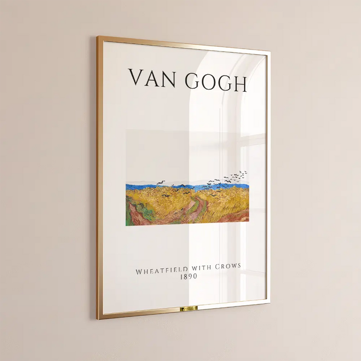 Wheatfield with Crows (1890) by Vincent van Gogh