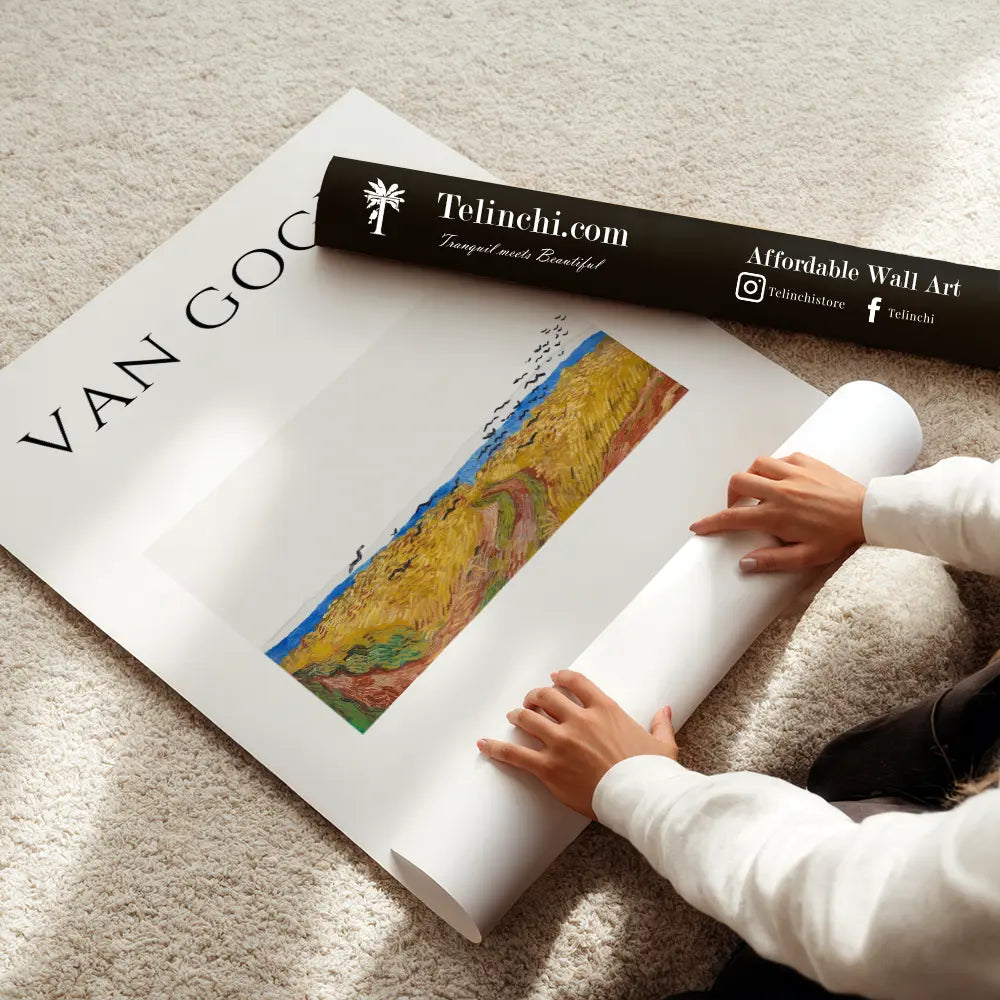 Wheatfield with Crows (1890) by Vincent van Gogh