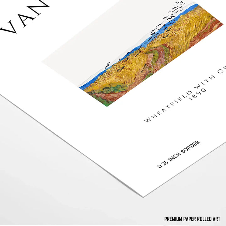 Wheatfield with Crows (1890) by Vincent van Gogh