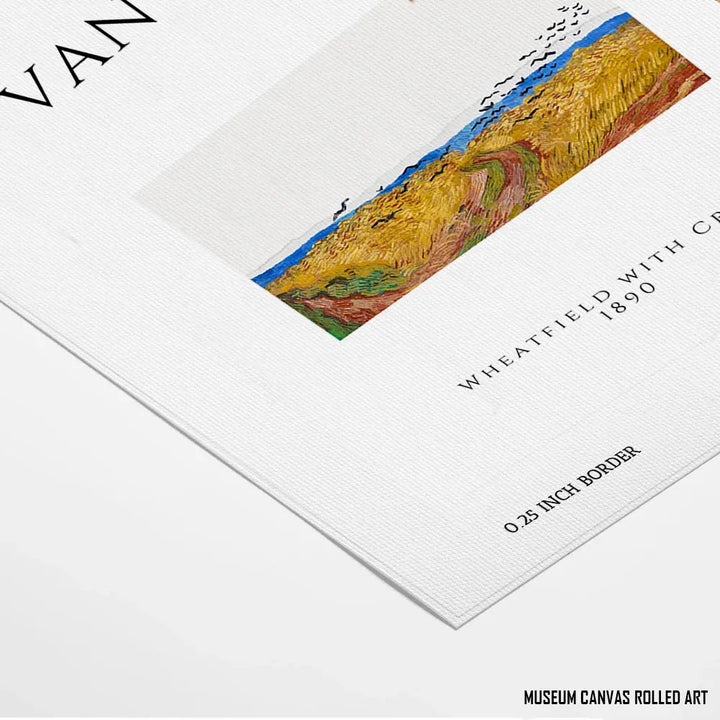 Wheatfield with Crows (1890) by Vincent van Gogh