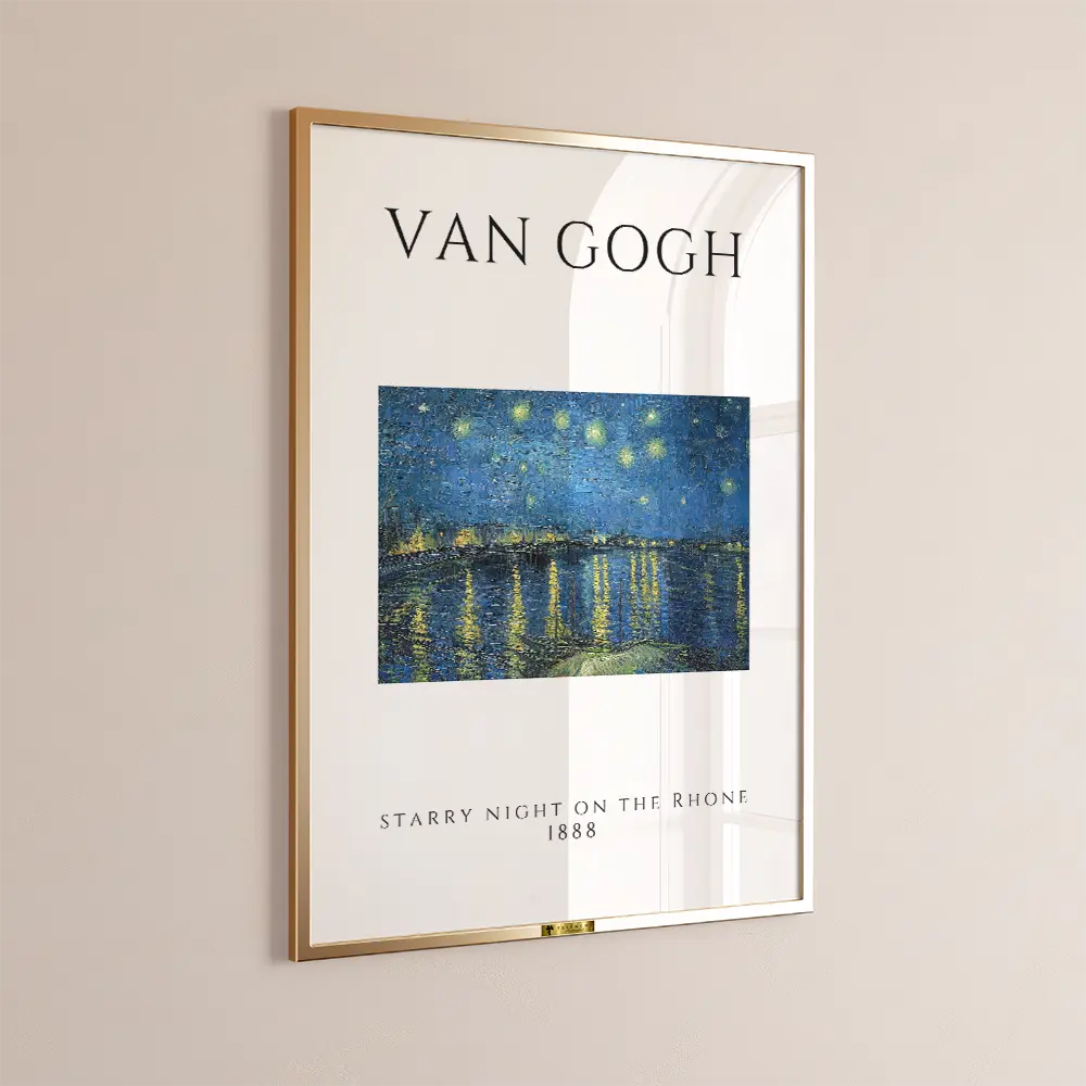 Starry Night Over the Rhône (1888) by Vincent van Gogh