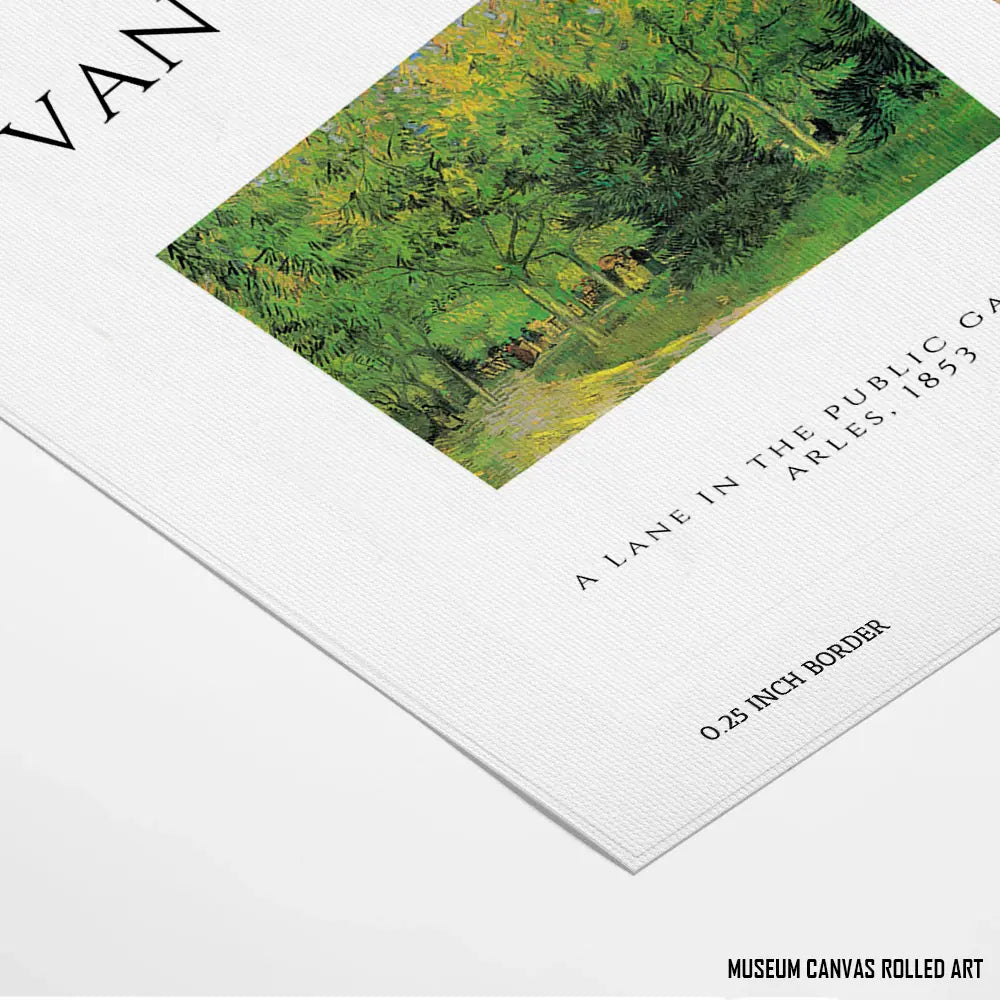 Lane in a Public Garden (1888) by Vincent van Gogh