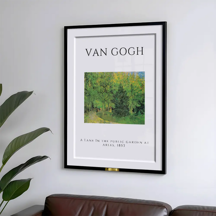 Lane in a Public Garden (1888) by Vincent van Gogh