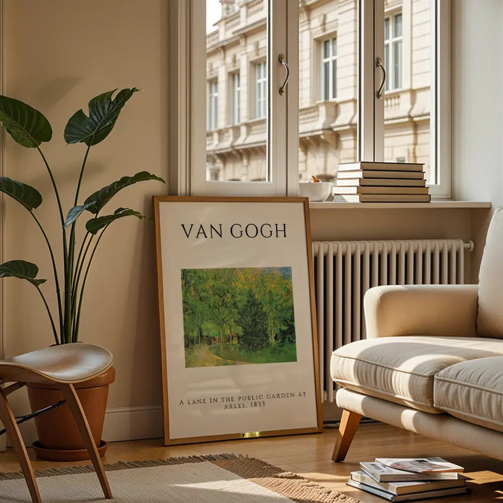 Lane in a Public Garden (1888) by Vincent van Gogh