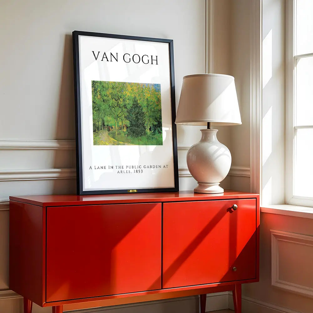 Lane in a Public Garden (1888) by Vincent van Gogh