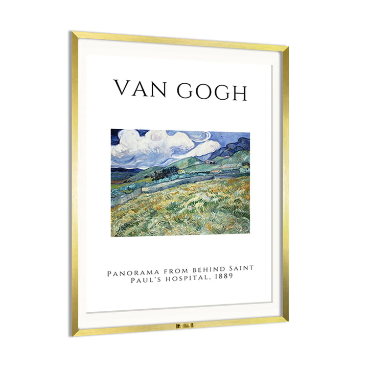 Saint Pauls View By Vincent van Gogh