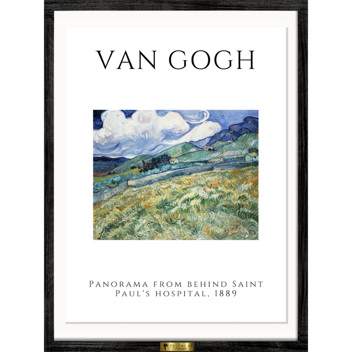 Saint Pauls View By Vincent van Gogh