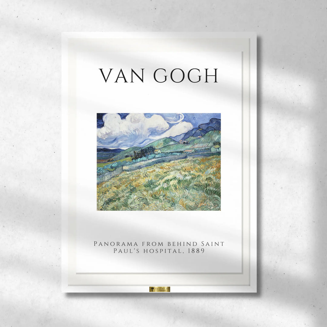 Saint Pauls View By Vincent van Gogh