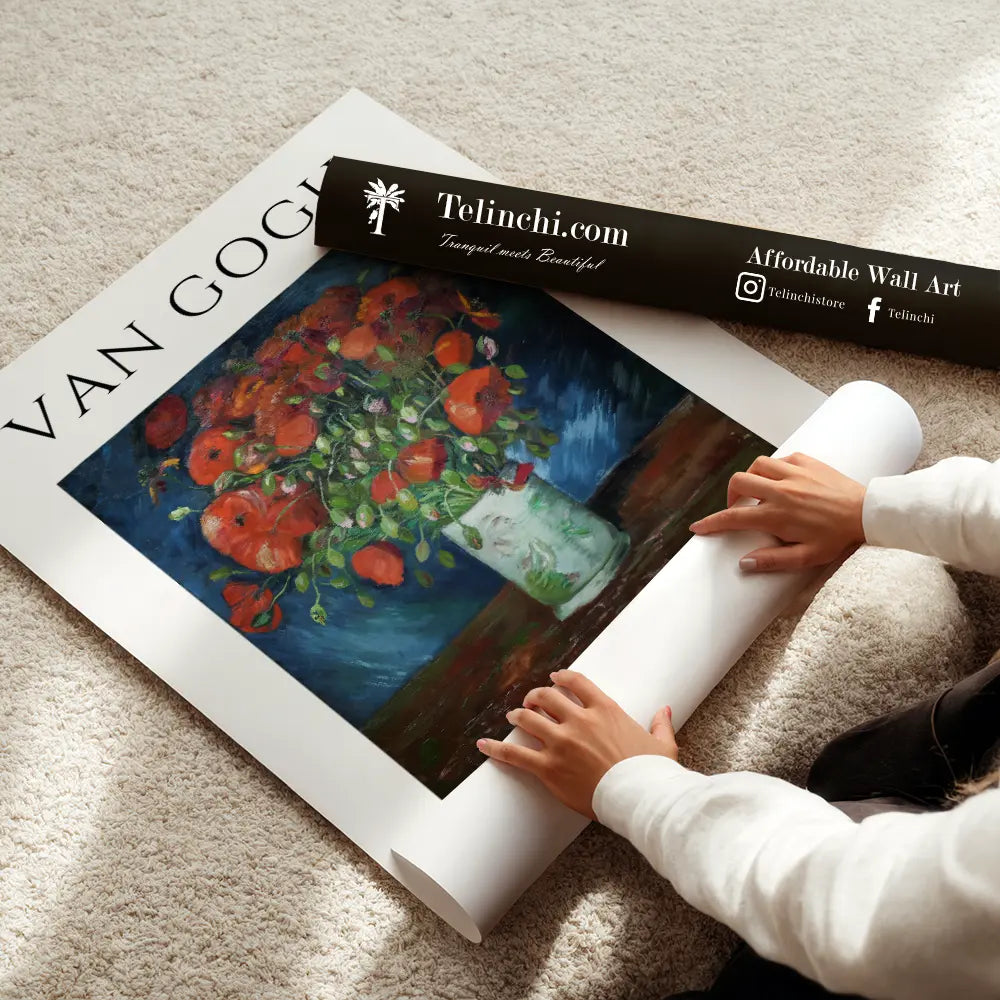 Poppies of Passion By Vincent van Gogh