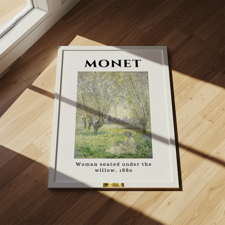 Woman Under the Willow, Claude Monet Art Painting