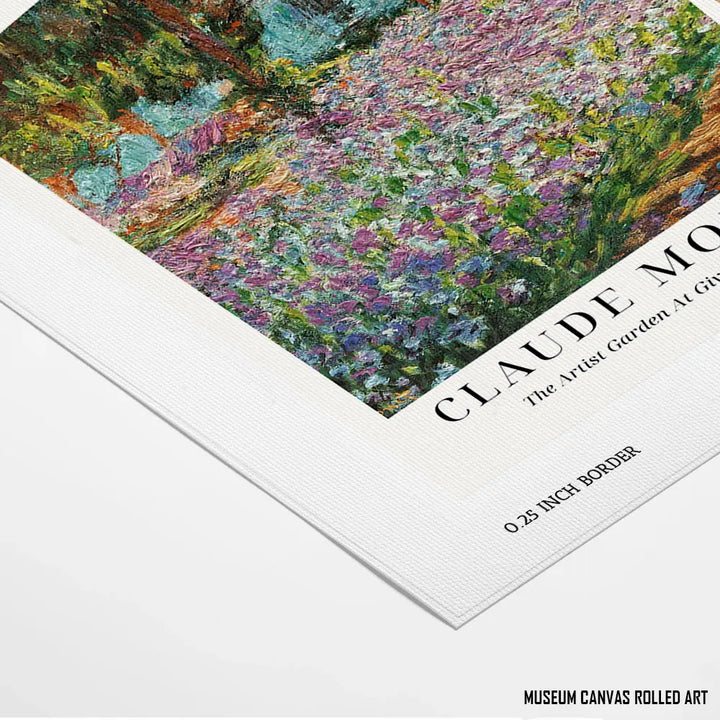 Giverny Garden Bliss, Claude Monet Popular Painting