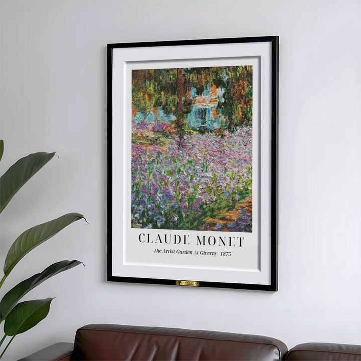 Giverny Garden Bliss, Claude Monet Popular Painting
