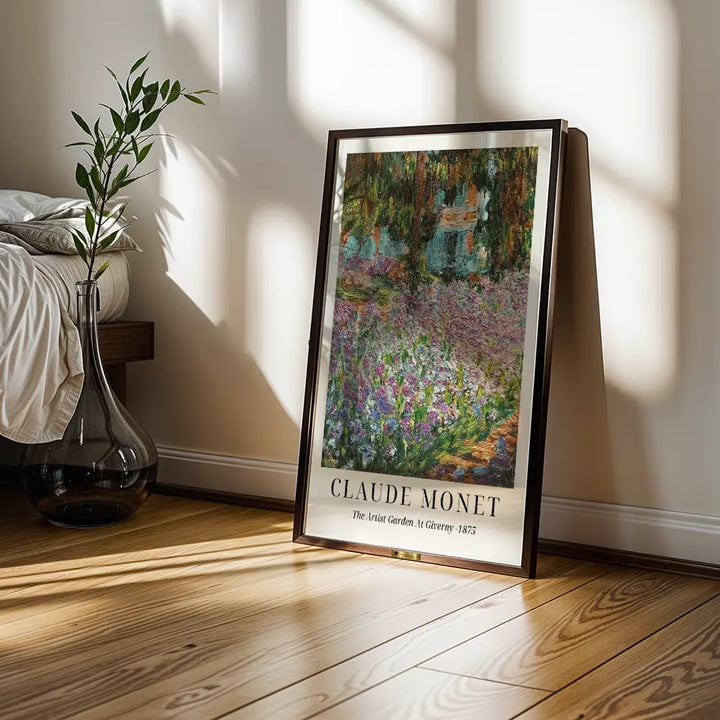 Giverny Garden Bliss, Claude Monet Popular Painting