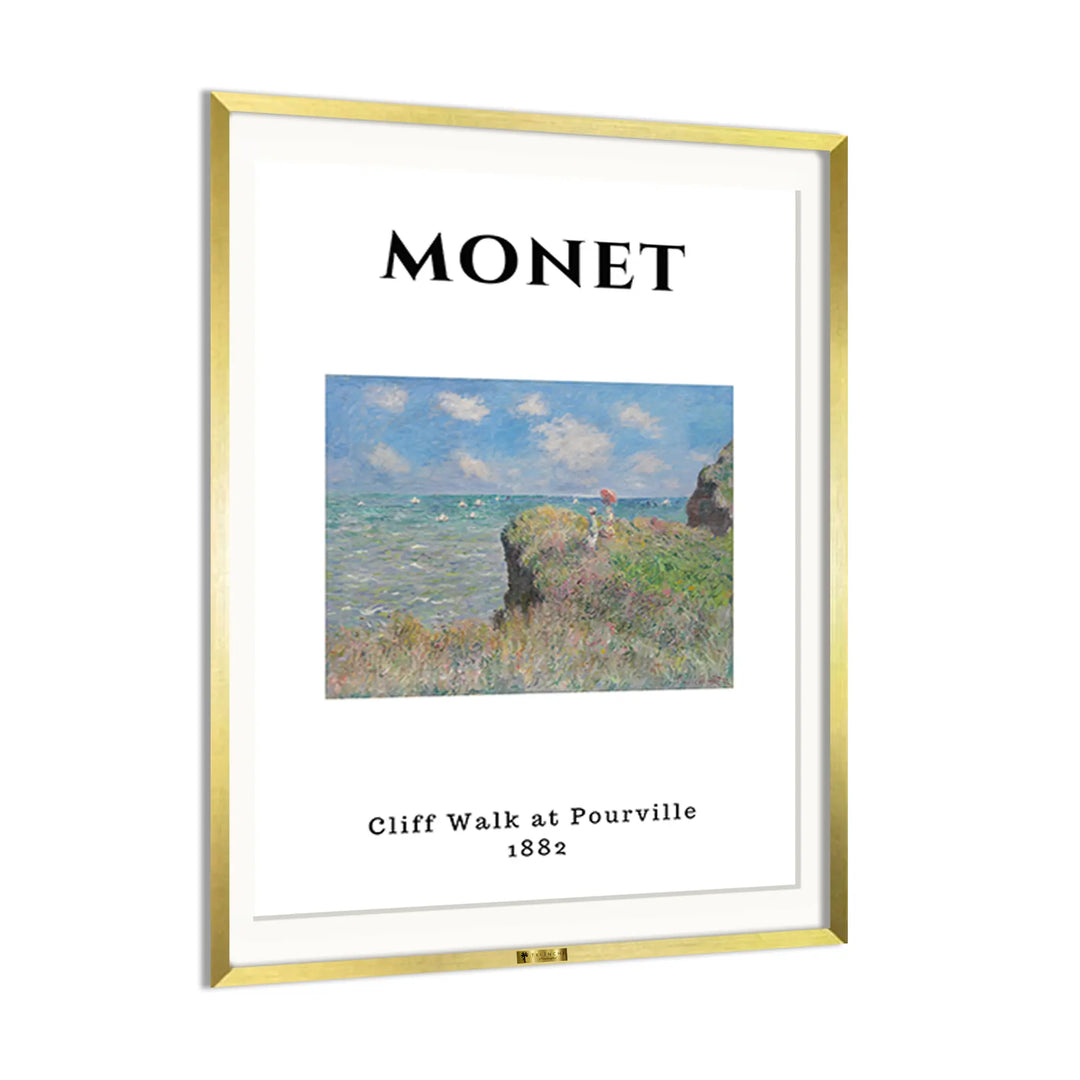 Cliff Walk Dream, Claude Monet Popular Painting