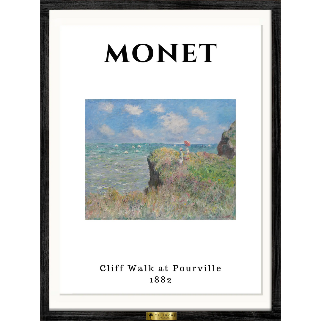 Cliff Walk Dream, Claude Monet Popular Painting