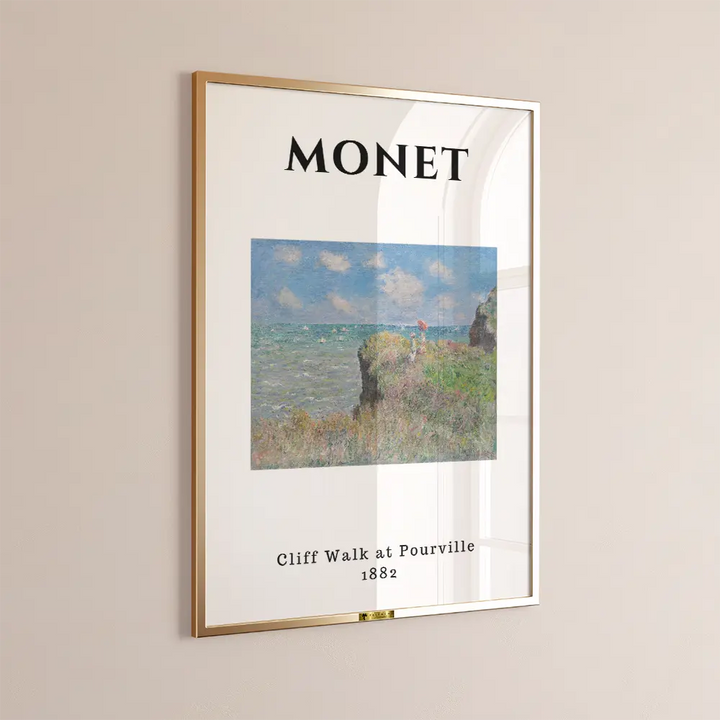 Cliff Walk Dream, Claude Monet Popular Painting