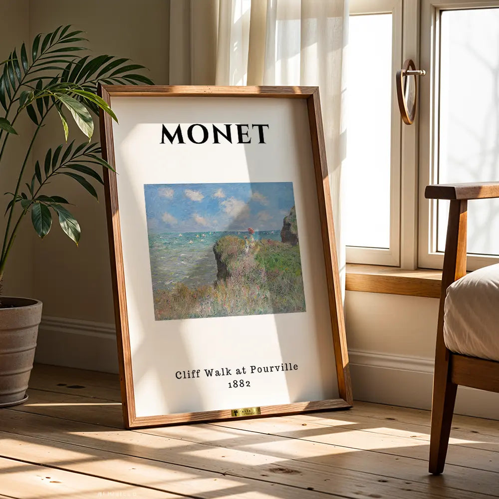 Cliff Walk Dream, Claude Monet Popular Painting