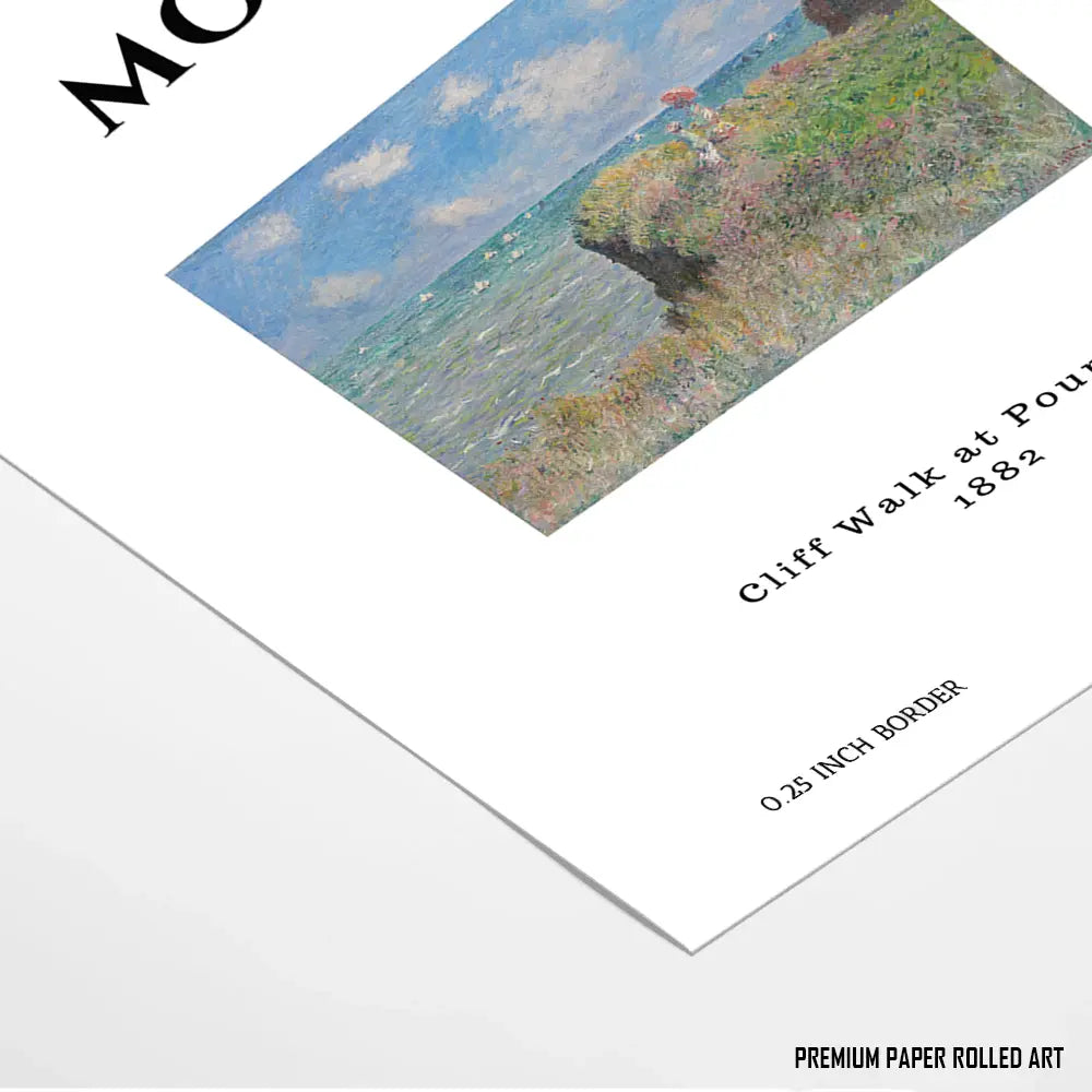 Cliff Walk Dream, Claude Monet Popular Painting