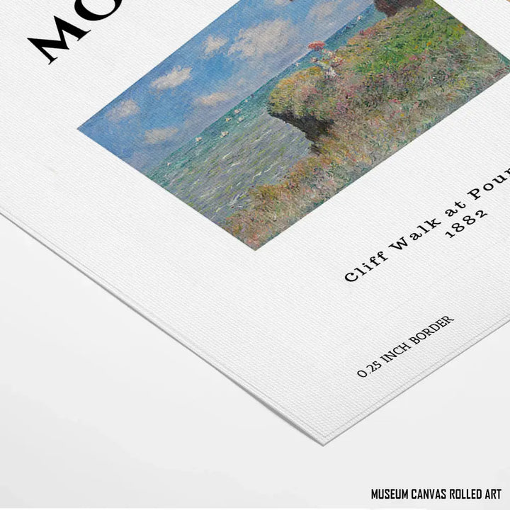 Cliff Walk Dream, Claude Monet Popular Painting