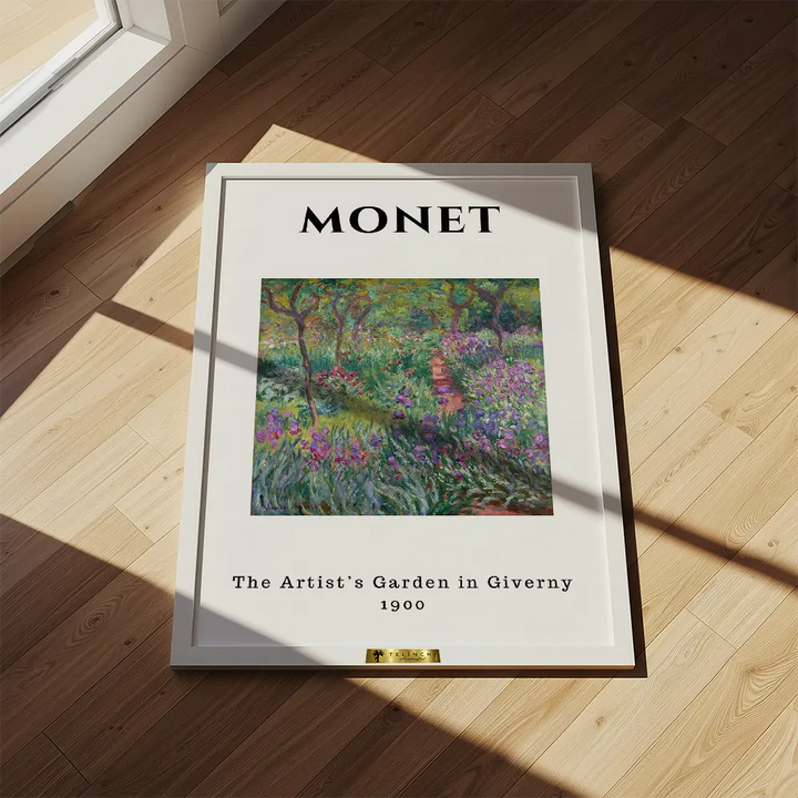 Artists Garden in Giverny, Claude Monet Popular Painting