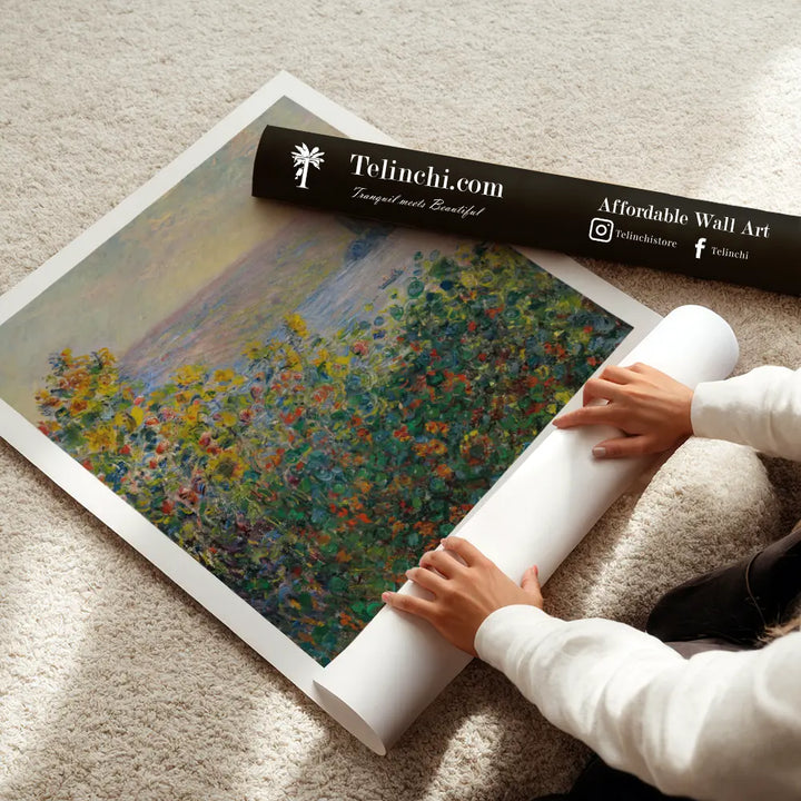 Blooming Joy, Claude Monet Popular Painting