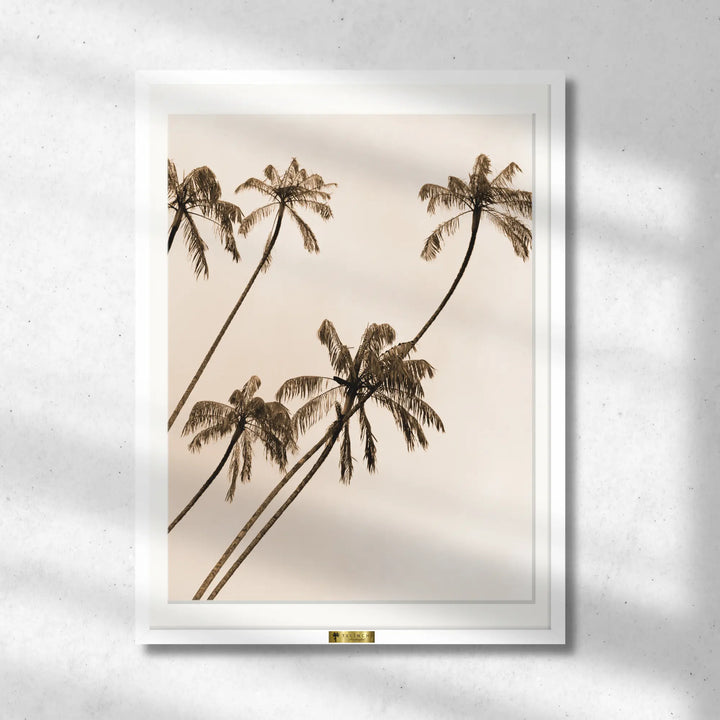 Sepia Palms
