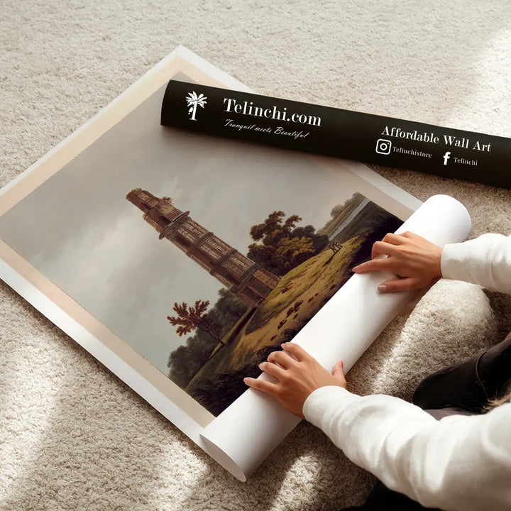 Firoz Shah's Tower in Gaur, West Bengal