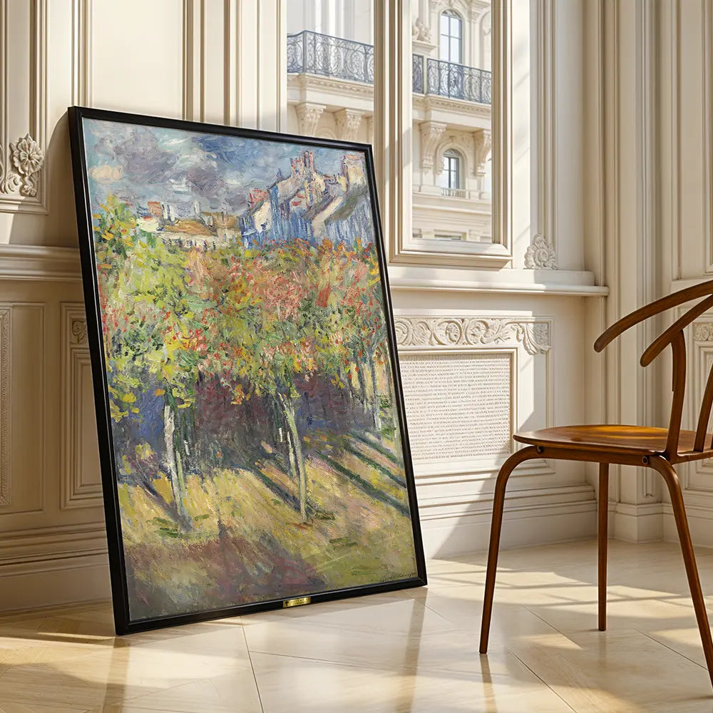The Lindens of Poissy by, Claude Monet Popular Painting