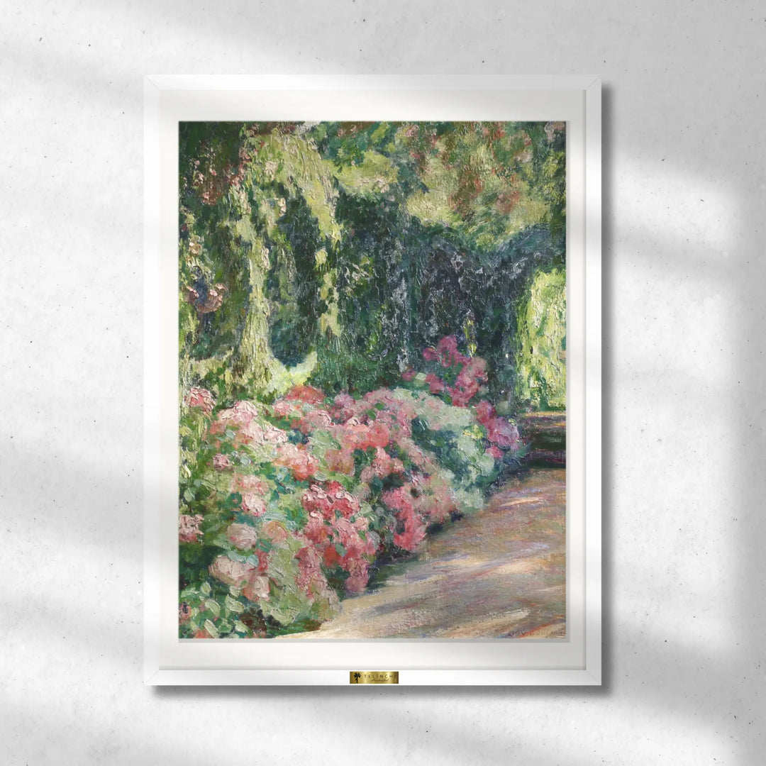 Hydrangeas by, Claude Monet Painting