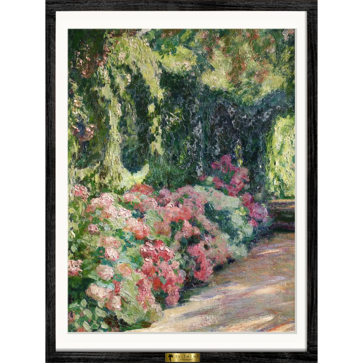 Hydrangeas by, Claude Monet Painting