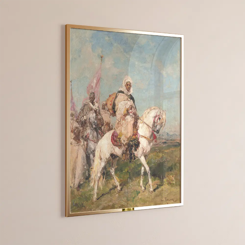 The Rider in the Desert by Henri Rousseau