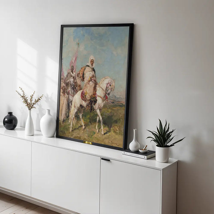 The Rider in the Desert by Henri Rousseau