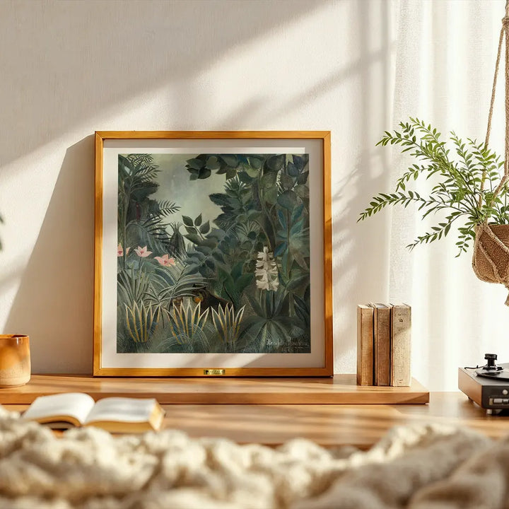 Exotic Landscape by Henri Rousseau