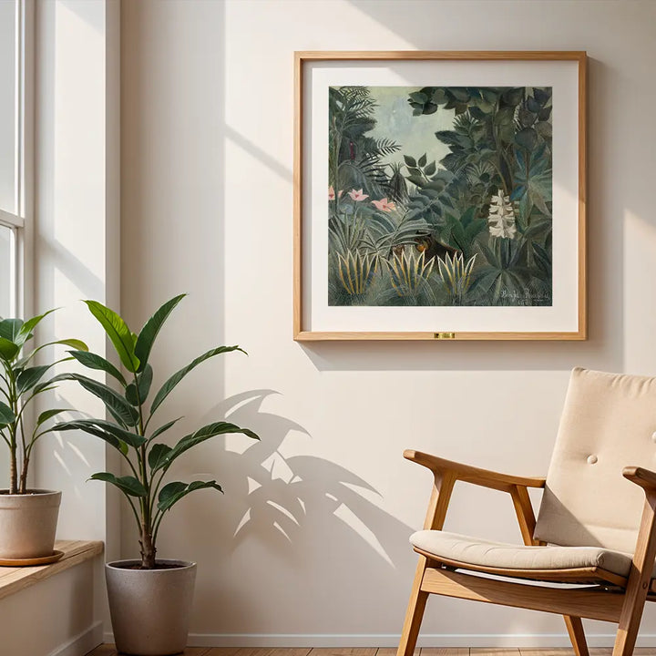 Exotic Landscape by Henri Rousseau