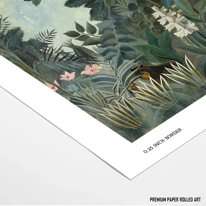 Exotic Landscape by Henri Rousseau