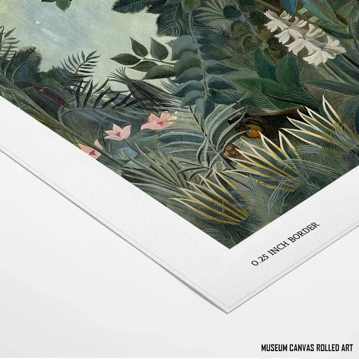 Exotic Landscape by Henri Rousseau