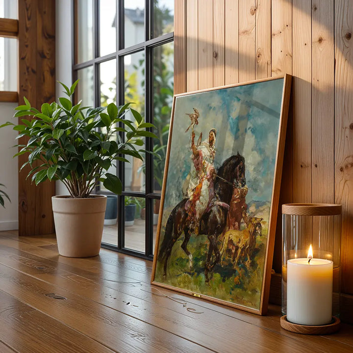 The Falconer by Henri Rousseau