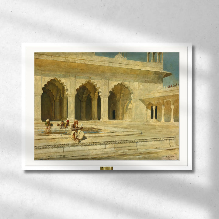 A Quiet Morning in the Courtyard